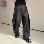 Three-dimensional Tailoring Stitching Wide-leg Jeans