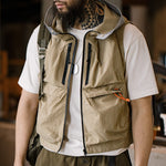 Gorpcore Tactical Multi Pocket Quick-dry Hooded Vest