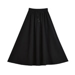 High Waist Long Loose Casual Skirt