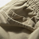 Elastic Waist Drawstring Loose Straight Leg Pants