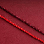 Buddha Stones Cinnabar Blessing Red String Golden Infinity Symbol Bracelet Anklet