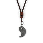 Buddha Stones 990 Sterling Silver Yin Yang Balance Harmony Necklace Pendant (Extra 30% Off | USE CODE: FS30)