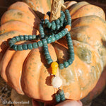 Buddha Stones Lotus Cyan Bodhi Seed Success Bracelet