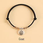 Buddha Stones Handmade 999 Sterling Silver Year of the Dragon Cute Chinese Zodiac Luck Braided Bracelet (Extra 35% Off | USE CODE: FS35)