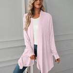 Zeagoo Women's Cable Knit Oversized Dressy Cardigan Jackets Long Sleeve Cardigan Sweaters