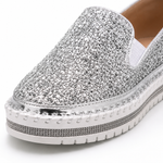 Lindsay Glitter Loafers
