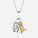 Hug Pendant Necklace