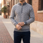 Langham Merino Wool Quarter-Zip