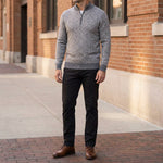 Langham Merino Wool Quarter-Zip