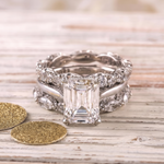 Vintage Silver Bright Layer Ring