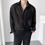 Hollow Translucent Shirt