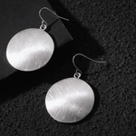 Retro Gold Record Earrings