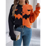 Pumpkin Knit Sweater