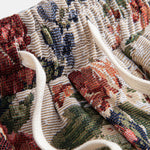 Floral Jacquard Shorts