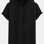 Striped Jacquard Hooded T-Shirt & Shorts