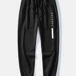 Balance Stripe Print Drop Shoulder Oversize T-Shirt & Jogging Pants