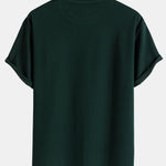 Relax Fit Ribbed T-Shirt & Drawstring Ribbed Shorts
