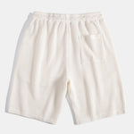 Contrast Waffle T-Shirt With Pocket & Drawstring Knit Waffle Shorts