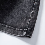 3 Pieces Washed Distressed Drop Shoulder T-Shirt