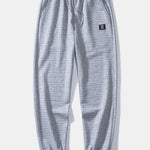 Contrast Waffle Hooded Shirt & Drawstring Waffle Jogger Pants