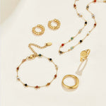 Minimalist Necklace with Stone
