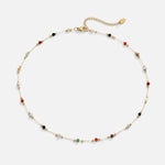Minimalist Necklace with Stone