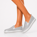 Lindsay Glitter Loafers