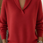 Encarna - Jersey con Cuello de Pico
