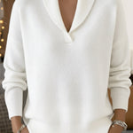 Encarna - Jersey con Cuello de Pico