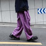 Retro Quick-drying Pleated Outdoor Trousers