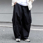 Retro Quick-drying Pleated Outdoor Trousers