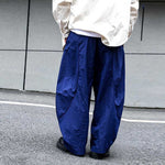 Retro Quick-drying Pleated Outdoor Trousers