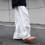 Retro Quick-drying Pleated Outdoor Trousers