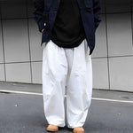 Retro Quick-drying Pleated Outdoor Trousers