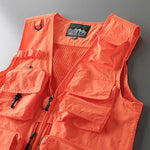 Multi-pocket Loose Casual Work Vest
