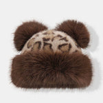 Faux Fur Thickened Warm Ear-covering Beanie Hat