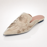 Sabrina Velvet Mules