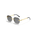 Chainlink Rimless Sunglasses