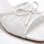 Phoebe Lace Kitten Heels