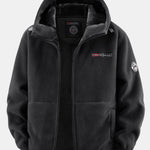 Teddy Fleece Lined Polar Fleece Hooded Coat
