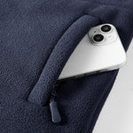 Teddy Fleece Lined Polar Fleece Hooded Coat