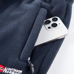 Teddy Lined Straight Leg Polar Fleece Pants