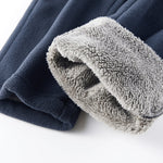 3 Pieces Teddy Lined Straight Leg Polar Fleece Pants